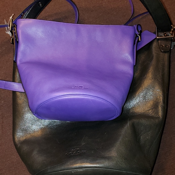 Coach Bleecker Sport Mini Duffle Ultraviolet - Picture 12 of 12